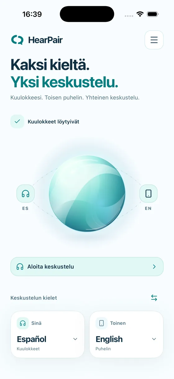 HearPair · Yleiskuva · fi