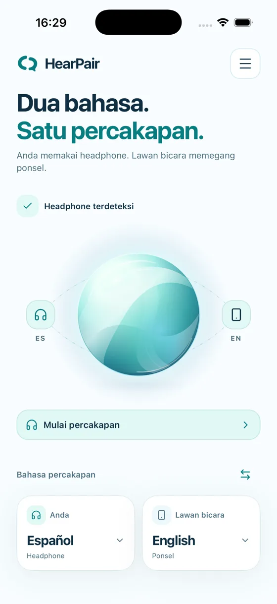 HearPair · Ringkasan · id