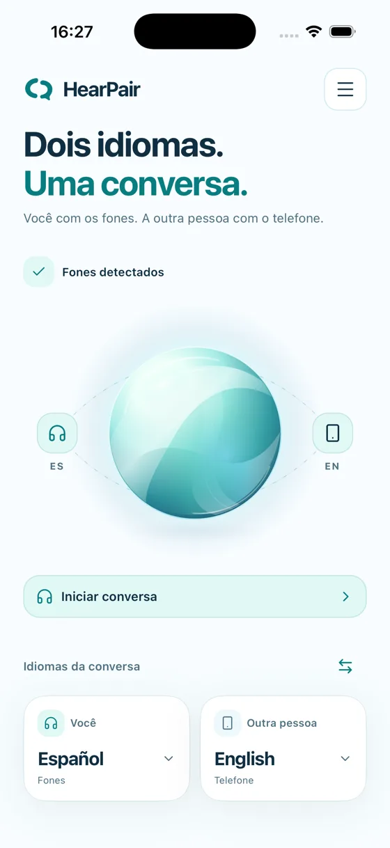 HearPair · Apresentação · pt