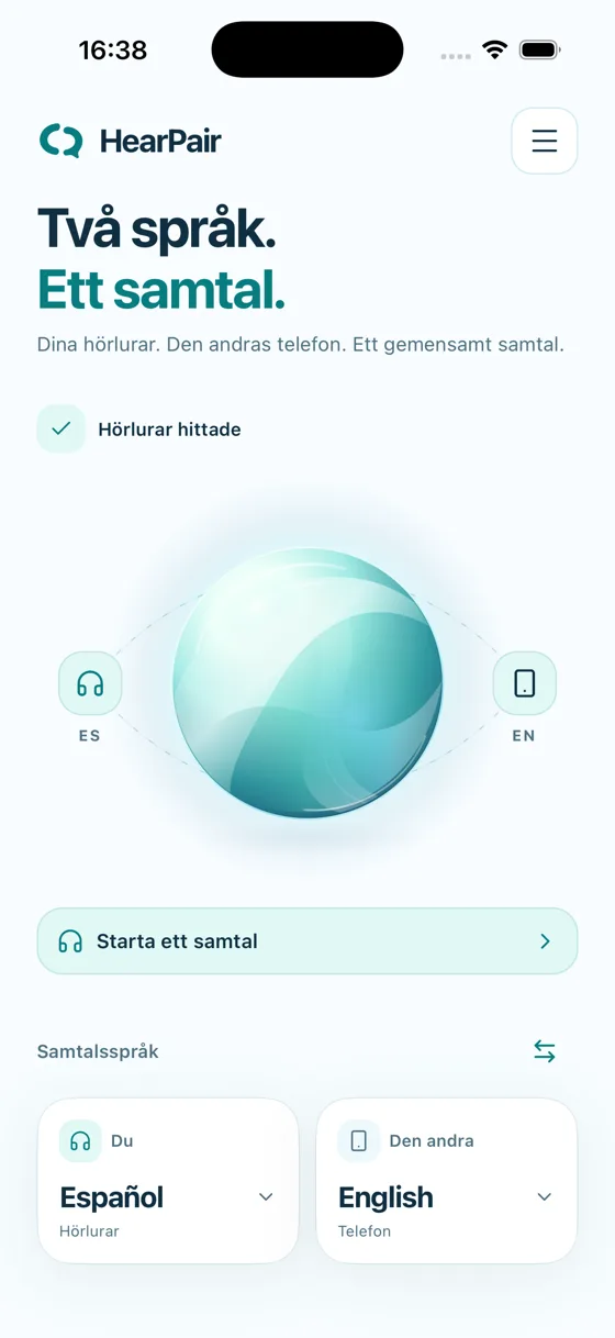 HearPair · Översikt · sv